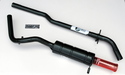 METRO 1 3/4" SINGLE BOX EXHAUST SYSTEM (LS021A)