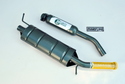 1 7/8"TWIN BOX  SIDE EXIT S&MPI  EXHAUST SYSTEM (LST04AI) 
