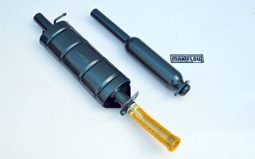 1 7/8"TWIN BOX CENTRE EXIT S&MPI EXHAUST SYSTEM (LST04BI)