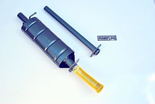 1 7/8" SINGLE BOX CENTRE EXIT S&MPI EXHAUST SYSTEM (LS04BI)